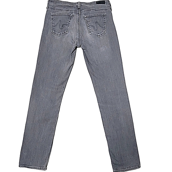 AG Adriano Goldshmied The Stevie Slim Straight Jeans Gray sz 29R - Picture 4 of 10